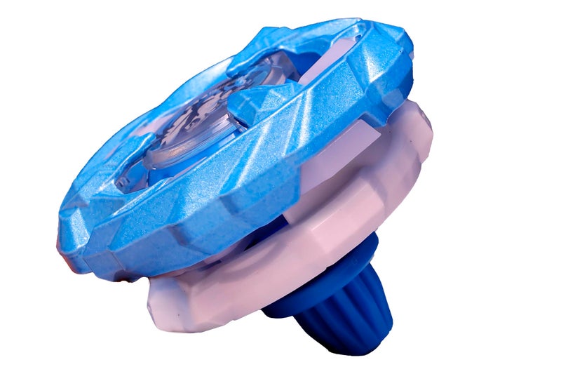 BattleKid BX-00-26 Booster Unicorn Sting 5-60Gp SKU Blue Xtreme Gear X-Series Bey Set with Strong Pull Launcher – High-Speed Spinning Top for Exciting Battles and Competitive Play - Image 2