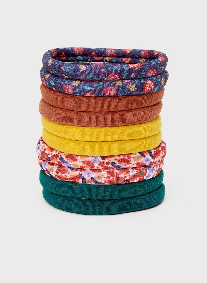 Claires Kids 10 Pack Swiss Hairband