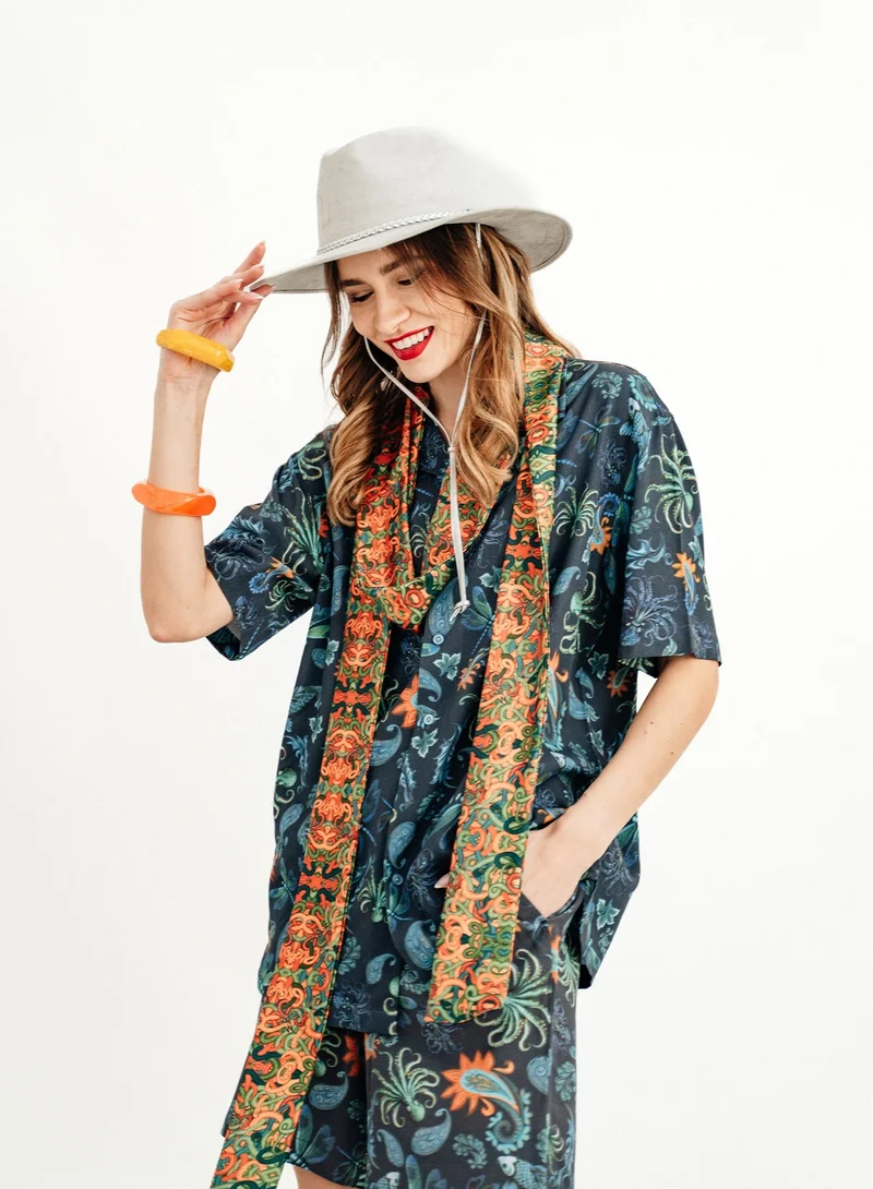 JANARA JONES Old Money Rayon Makasi Unisex Set