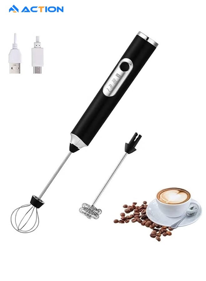 ACTION Rechargeable Frother Detachable Steel Whisk
