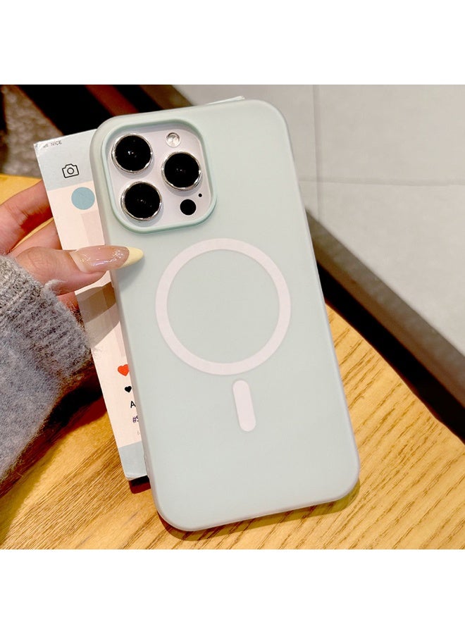 NIBEMINENT Protection Case With Magsafe For iPhone 16 Pro Max, Light Blue