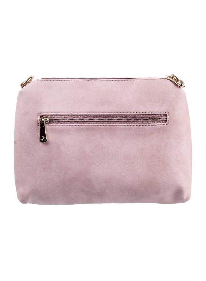 Mochi Women Pink Zip Top Sling Bag (66-7549) - Image 3