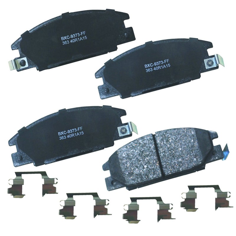 Bendix Premium SBC363 Ceramic Front Brake Pads for Chevrolet LUV 2005-1997, Honda Passport 1996-1994, Isuzu Amigo 1994-1989, Pickup 1995-1988, Rodeo 1995-1991, Trooper 1991-1987 - Image 2