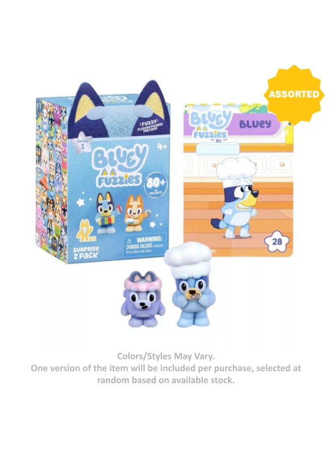 BLUEY مجموعة مفاجآت بلوى فوزي السلسلة 1 (مختلفة) - 2 شخصية - Image 2