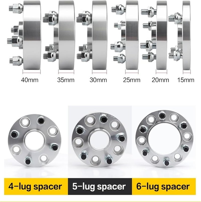 Wivplex Car Wheel Spacer Adapter Set - Image 3
