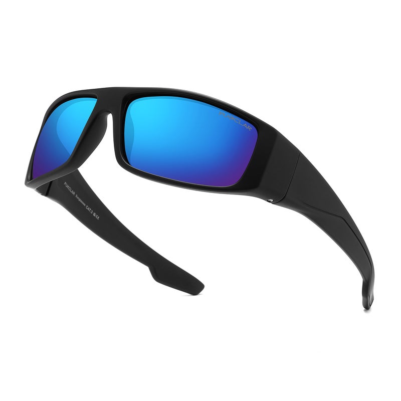 بوكيلار نظارات شمسية للرجال PUKCLAR مستقطبة إطار TR90 حماية UV400 رياضية للقيادة خفيفة مريحة مودرن للإمارات والسعودية - Image 1