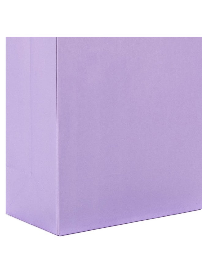 Hallmark Recyclable Gift Bag Assortment (8 Bags: 3 Small 6", 3 Medium 9", 2 Large 13") Pastel Blue, Pink, Yellow, Purple, Orange, Green for Birthdays, Easter, Baby Gifts, Bridal Showers - Image 4