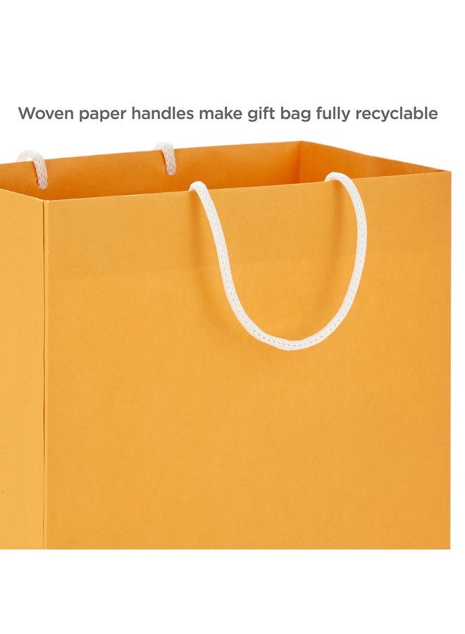 Hallmark Recyclable Gift Bag Assortment (8 Bags: 3 Small 6", 3 Medium 9", 2 Large 13") Pastel Blue, Pink, Yellow, Purple, Orange, Green for Birthdays, Easter, Baby Gifts, Bridal Showers - Image 3