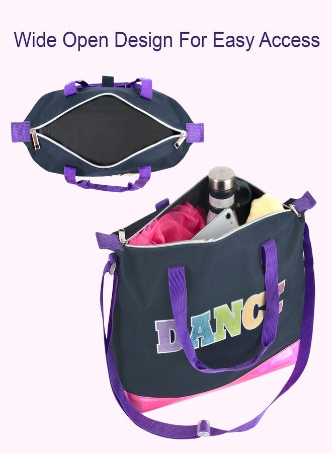 MADISON & DAKOTA Over the Shoulder Garment Dance Bags for Girls, Teen Dancers, Costumes | Glitter Dance Workout Bag - Image 3