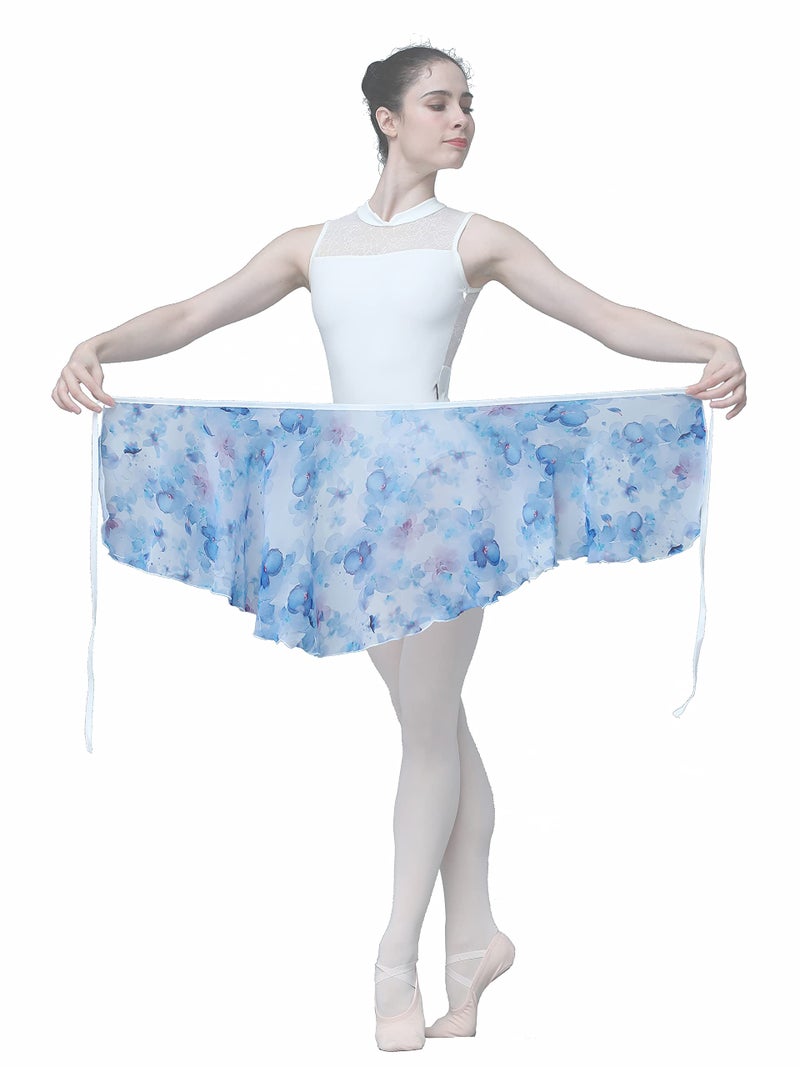 Dance Favourite Ballet Chiffon Wrap Skirts for Women Short and Girls (Skirts 024) - Image 1