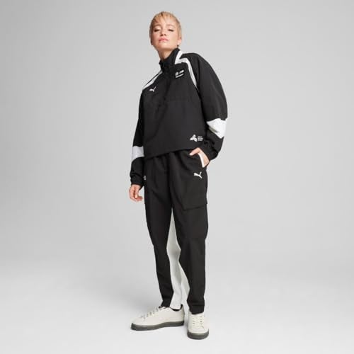 PUMA Women's BMW M MOTORSPORT WOVEN ANORAK JACKET, PUMA Black AH24, Medium - Image 5