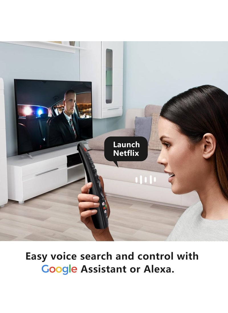 ELTRAZONE - Voice Magic Remote AKB75855501 for LG AN-MR20GA AN-MR19BA Smart TV Magic Remote Replacement, with Pointer Function - Image 1