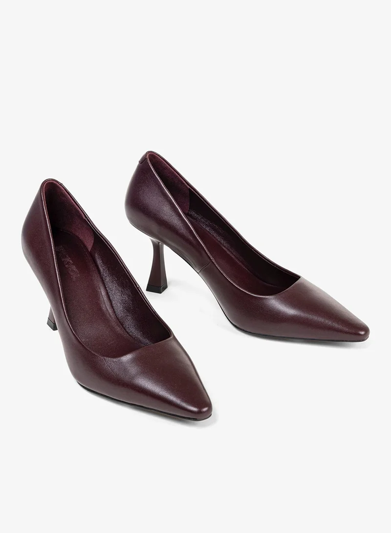 Ipekyol Pointed-Toe Leather Heels
