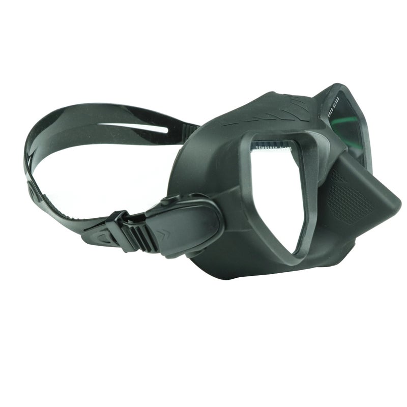 Bluejw 3 Days Shipment ized logo Sport Snorkeling Mask Adult Diving Equipment 65CC Freediving Mask - Image 3