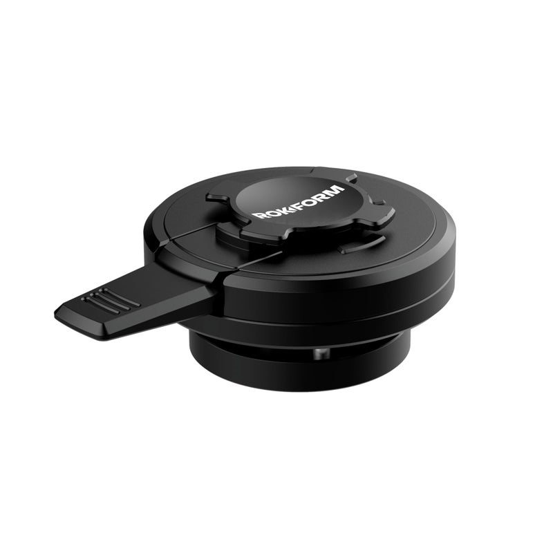 Rokform â€“ Universal Motorcycle Mount Vibration Dampener, for Motorcycle and Bike Phone mounts, for iPhone, Samsung, & Pixel Twist Lock Cases (Black) - Image 1