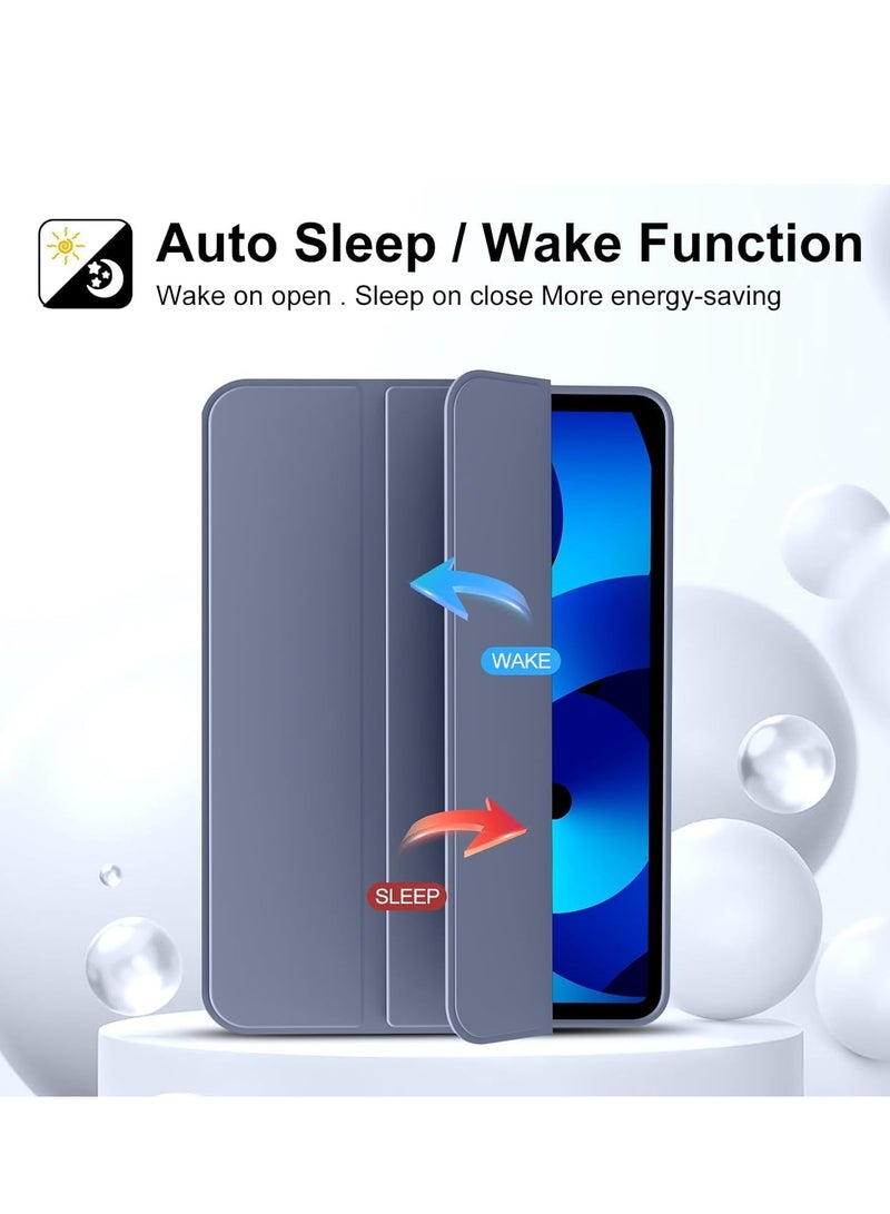 JAJEEK iPad Air 11 Inch M2 2024 Case, iPad Air 5th/4th Gen (10.9 Inch, 2022/2020) – Lightweight Soft TPU Protective Case with Auto Sleep/Wake, Smart Folio Cover, Slim & Durable, Perfect for Hands-Free Viewing - Image 4