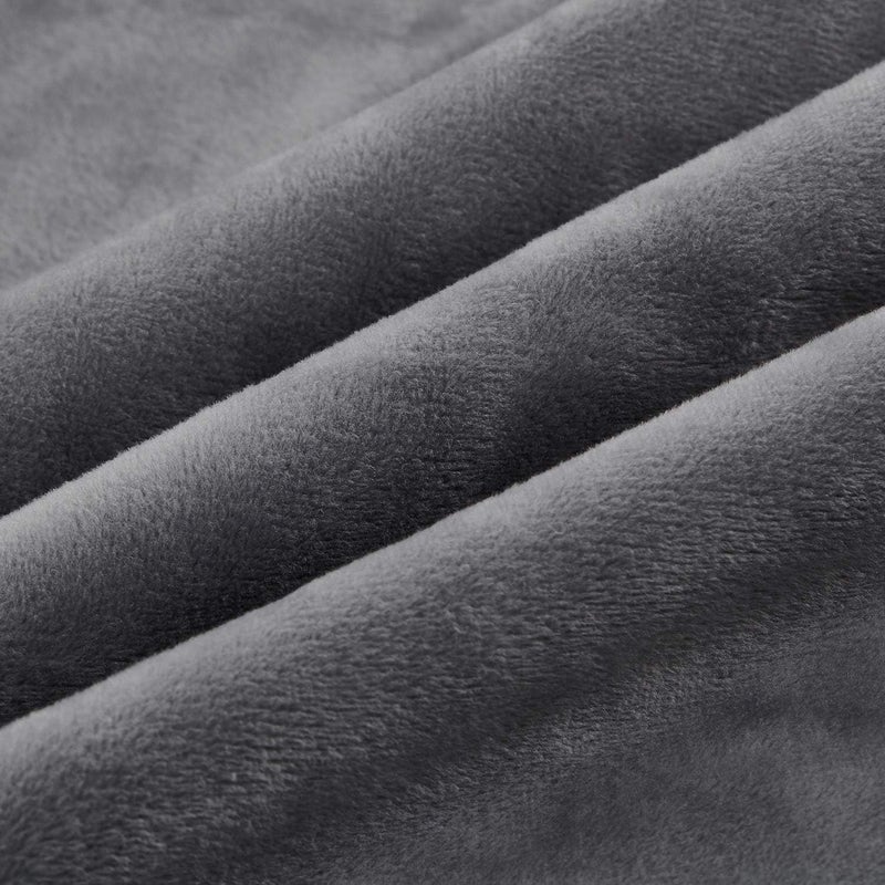 RelaxBlanket 40''x60'' Duvet Cover for Weighted Blanket | Premium Super Soft Minky Dot | Grey/Navy - Image 4