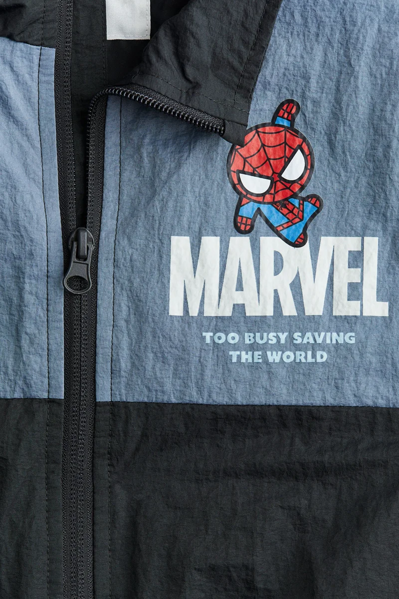 H&M Printed windbreaker