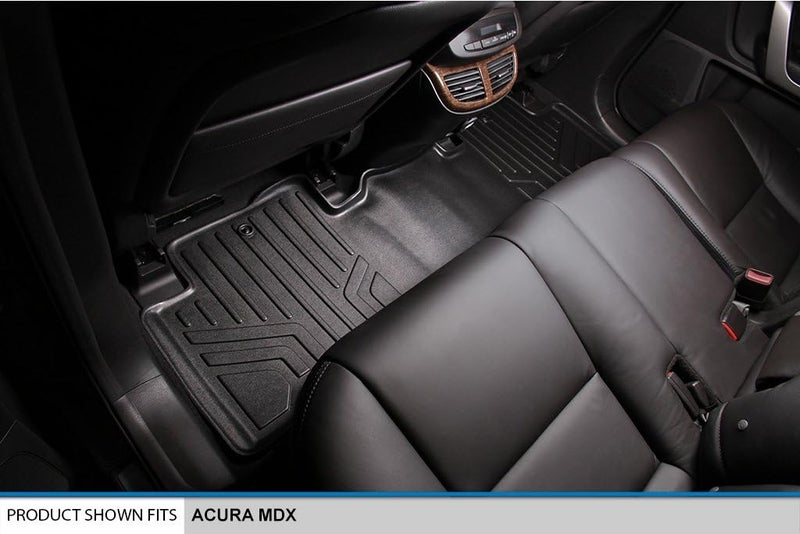 MAX LINER MAXLINER 2nd Row Floor Mats Liner Black for 2007-2013 Acura MDX - Image 2