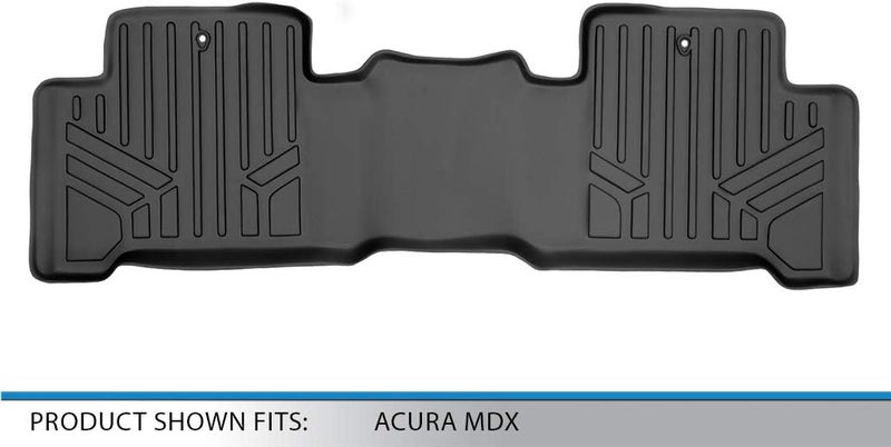 MAX LINER MAXLINER 2nd Row Floor Mats Liner Black for 2007-2013 Acura MDX - Image 3