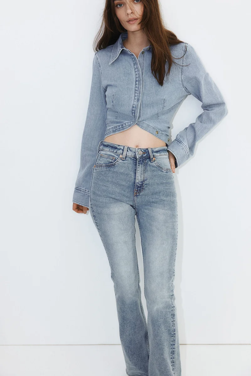 H&M Flared High Jeans