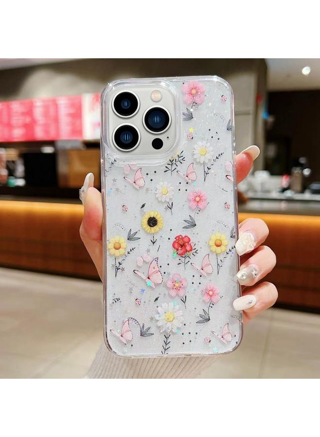 S-TOP Case For iPhone 11 Pro Spring Garden Epoxy TPU Phone Case - Image 1