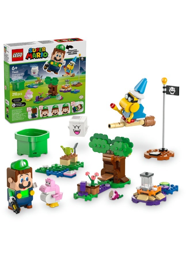 LEGO Super Mario  Adventures with Interactive LEGO Luigi 71440 (210) Pieces - Image 1