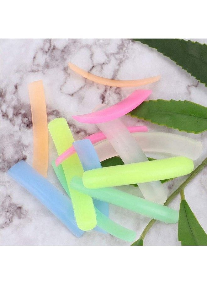 Salmue - 6 Pairs Silicone Eyelash Curlers Eyelash Perming Pads Eyelash Curling Lifting Patches Lasting Perfect Eyelash Lifting - Image 1