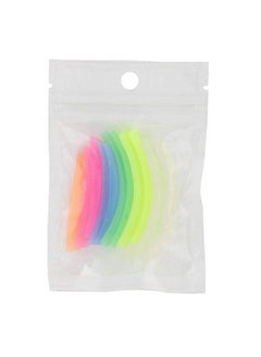 Salmue 6 Pairs Silicone Eyelash Curlers Eyelash Perming Pads Eyelash Curling Lifting Patches Lasting Perfect Eyelash Lifting  - Image 1