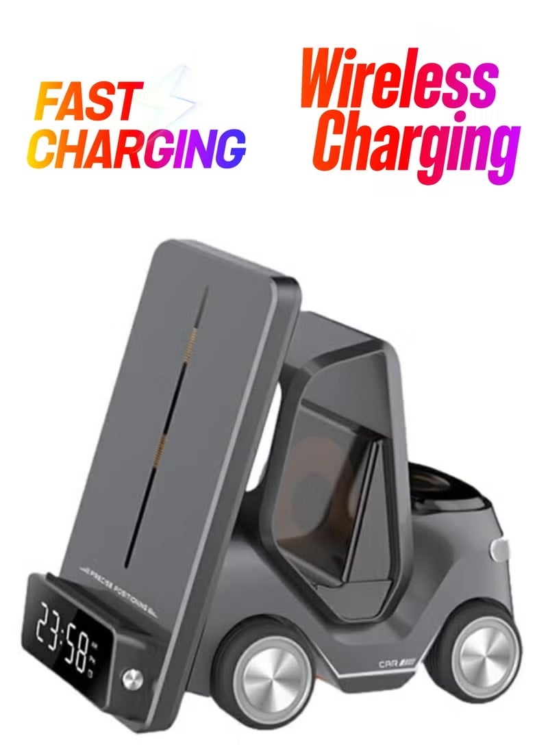 GENNEXT Universal Wireless Charger Station Compact and Portable Fast Charging Dock for High Efficiency Wide Compatibility - Image 2