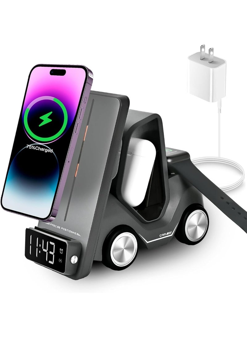 GENNEXT Universal Wireless Charger Station Compact and Portable Fast Charging Dock for High Efficiency Wide Compatibility - Image 1