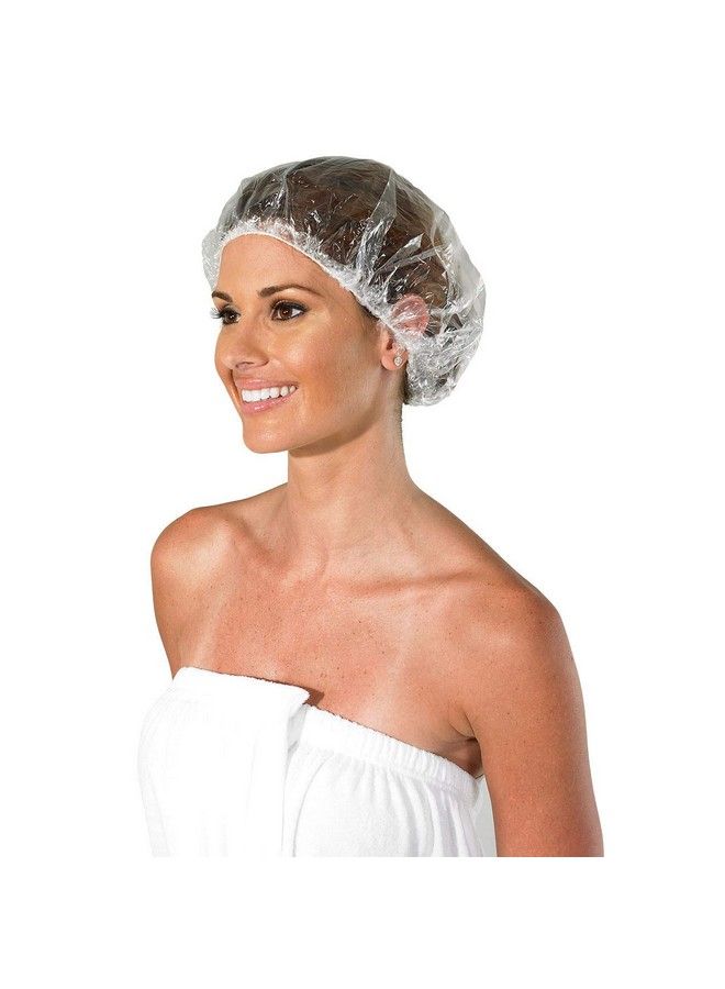 Colortrak Processing Caps Disposable Dye And Chemical Treatment Convenient Professional Pack Sizes For Perms Conditioners And Color Bouffant Style Caps With Elastic Trim Clear 30 Caps Per Pack - Image 5