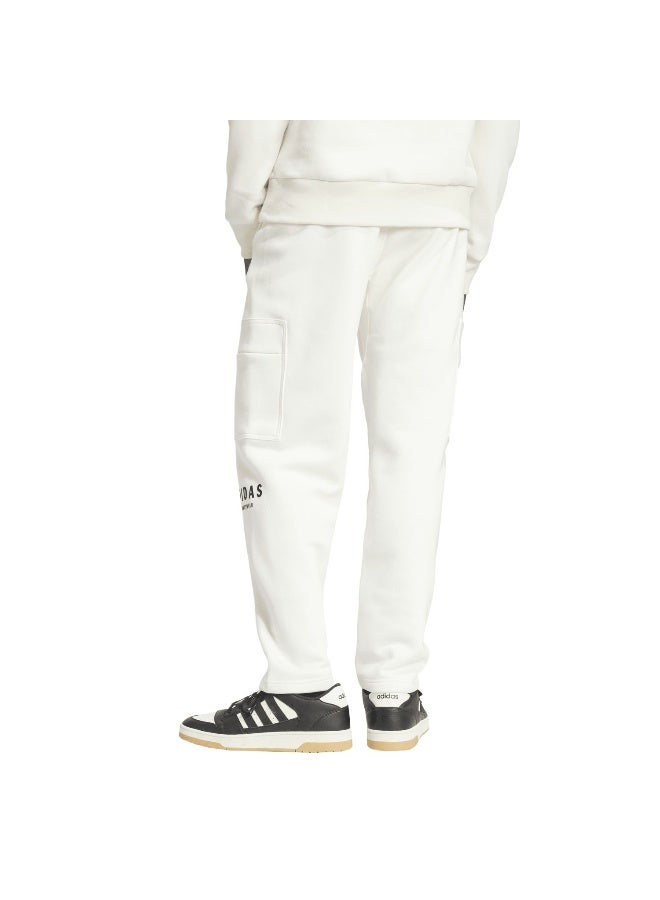 adidas بنطلون تدريب رجالي أبيض M A Szn G Cg Pt مقاس XS - Image 3