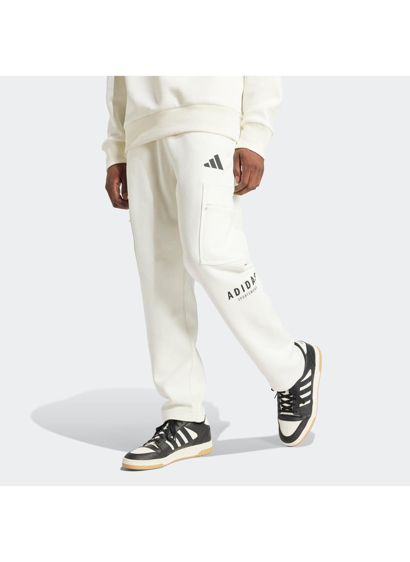 Adidas M A Szn G Cg Pt White Training Pants For Men Xs - Image 1
