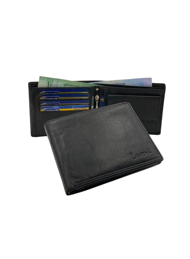 LAVERI LEATHER Anti, Smooth Leather Wallet With Inside Leather Lining - Image 1