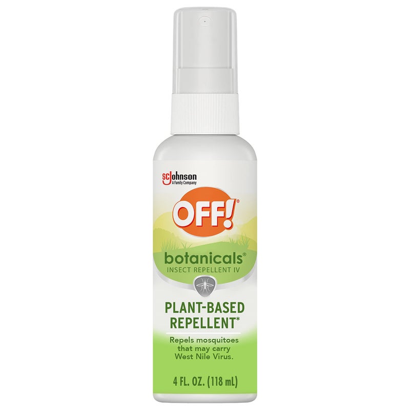 OFF! Botanicals Insect Repellent, Plant-Based Bug Spray & Mosquito Repellent, 4 Oz - Image 1