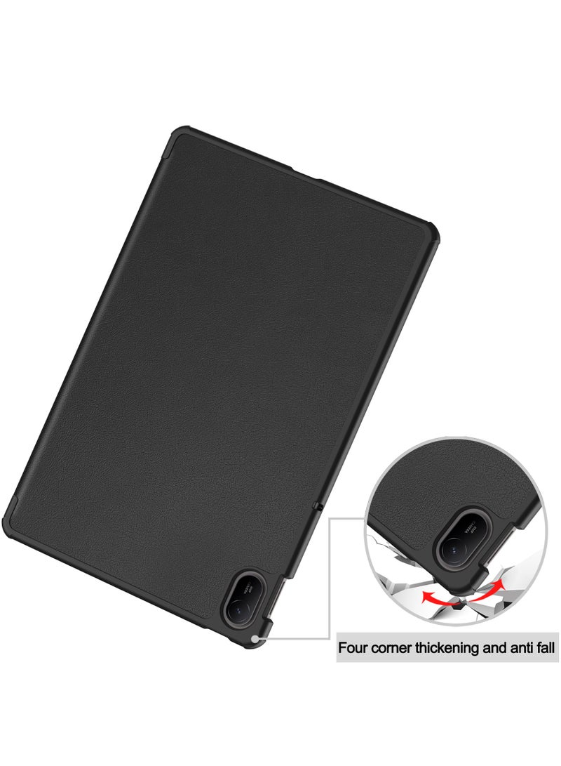 Fankalo حافظة تابلت لهاتف Huawei MatePad SE 11 مقاس 11 بوصة، غطاء صلب من الجلد الصناعي فائق النحافة - Image 4
