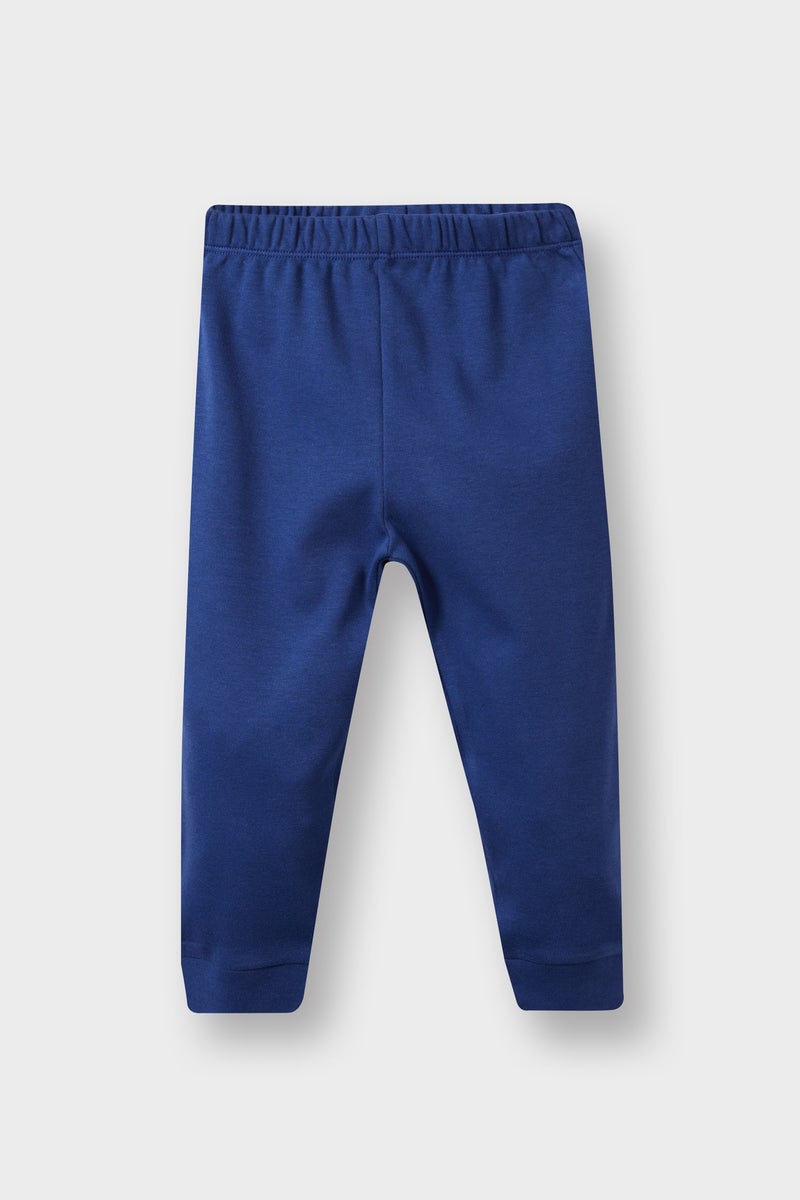 ديفاكتو طقم بيجاما بيبي اولادي قصة عادية بطبعة ديناصور - قطعتين - Image 3