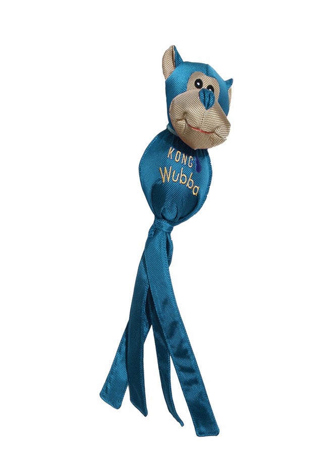 KONG Wubba Friends Ballistic Dog Toy - Durable Interactive Squeaky Toy, Assorted Colors/Animals, Fetch & Tug-of-War (Small) - Image 2