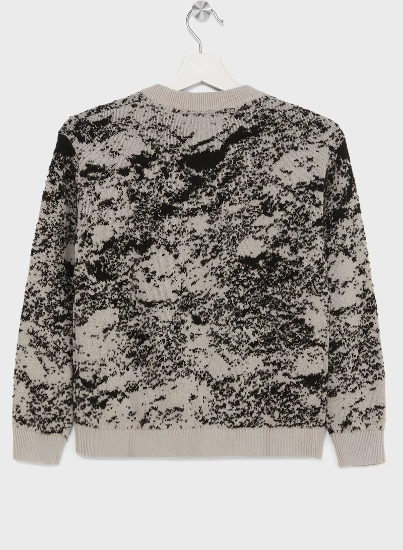 Calvin Klein Jeans Kids Textured Sweater