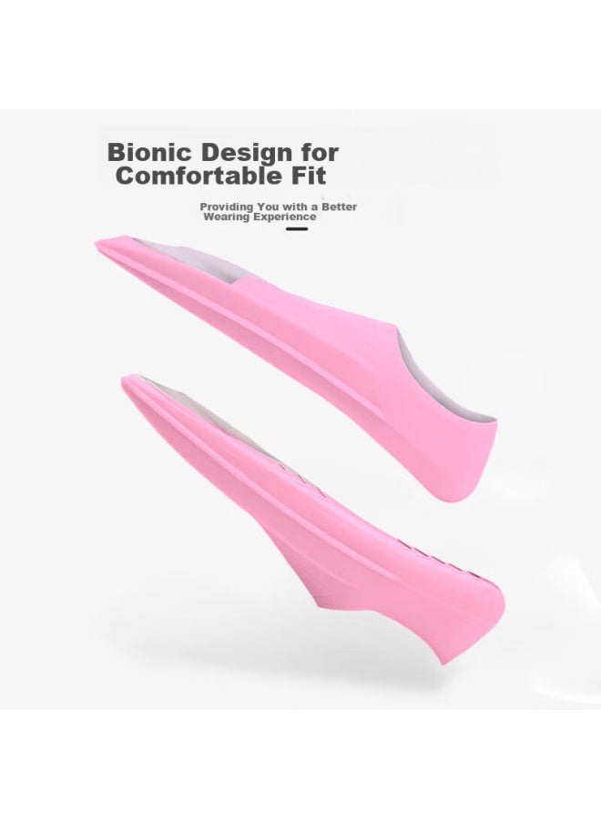 Jettiger Jiehu Swimming Fins For Adults And Children, Professional Swimming Diving Speed Boosting Comfortable Durable Soft Rubber Flippers Training Equipment - Image 5