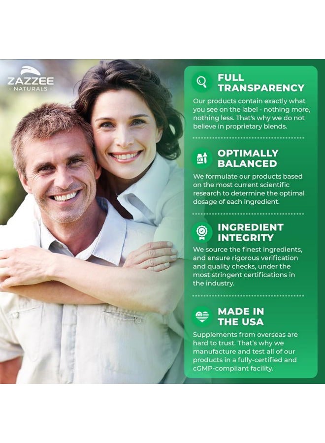 Zazzee High Strength Grape Seed 50:1 Extract, 180 Vegan Capsules, 95% Polyphenols, 400 mg per Capsule, 6 Month Supply, Standardized and Concentrated 50X Extract, Non-GMO, Made in The USA - Image 5