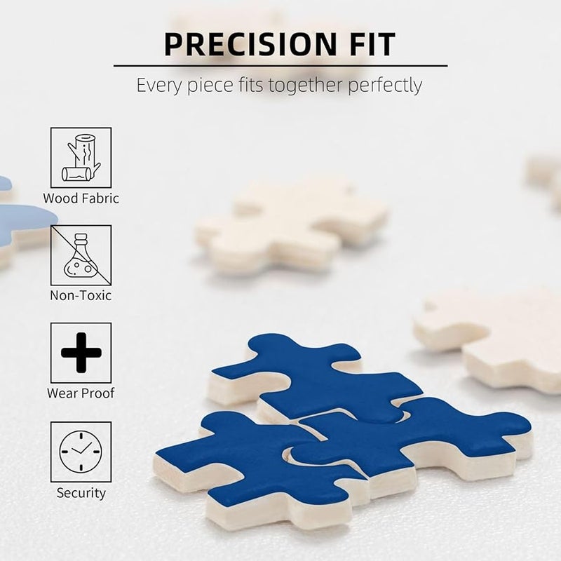 Belize Flag Jigsaw Puzzle 1000 Pieces For Adults Home Decor 29 5 X 19 7 Inches - Image 5