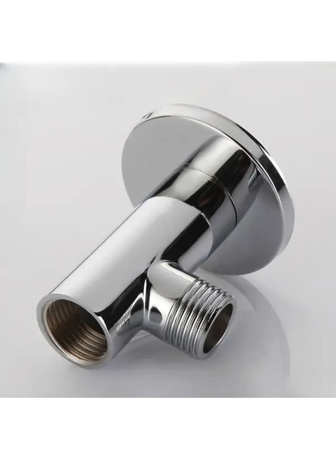 Chrome Wall Mounted Shower Arm 22 83 Inch with Base and Mounting Hardware - Image 4