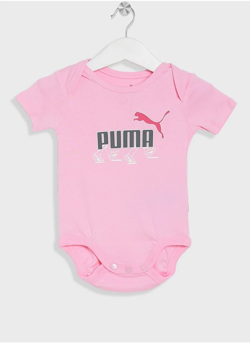 PUMA 2 Pack Infant Minicats Bodysuit