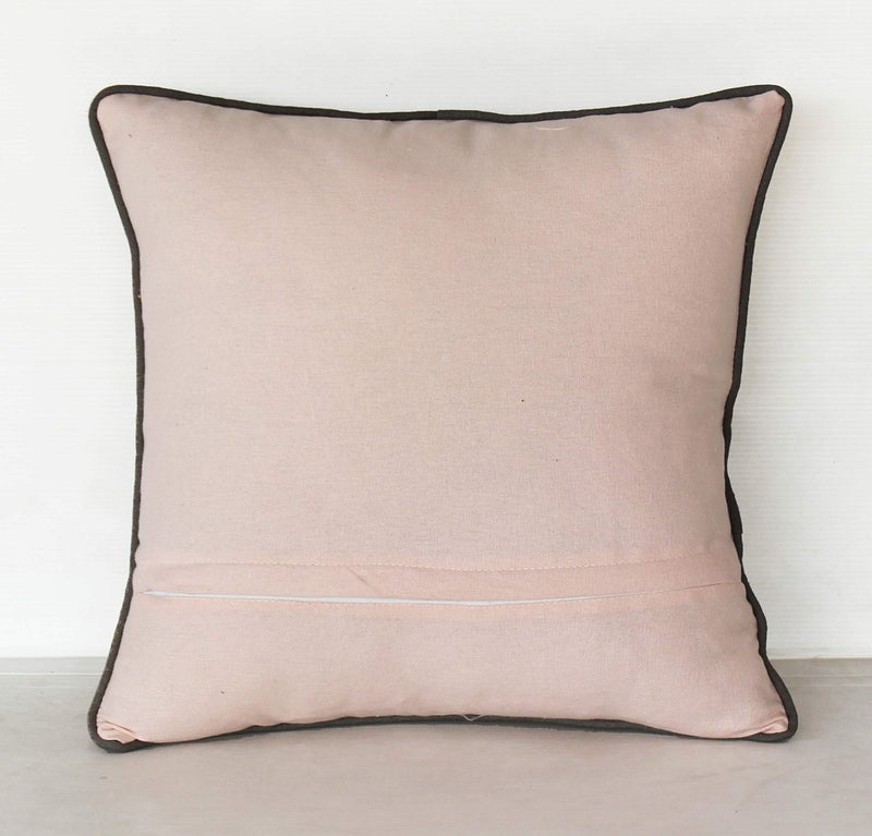 Dekor World 2 Piece Small Cotton Rose Pink Amaryllis Printed Collection Cushion Cover (12x12 inches/ 30x30 cm)-for Living Room and Bedroom - Image 5