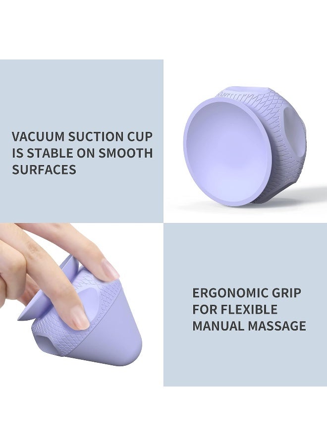 PROIRON PROIRON Massage Ball, Fascia ball for Deep Tissue Massage Suction Cup Massage ball-Lacrosse/Spiky Ball for Back, Feet, Shoulders, Exercise, Yoga, Pain and Stress Relief - Image 5
