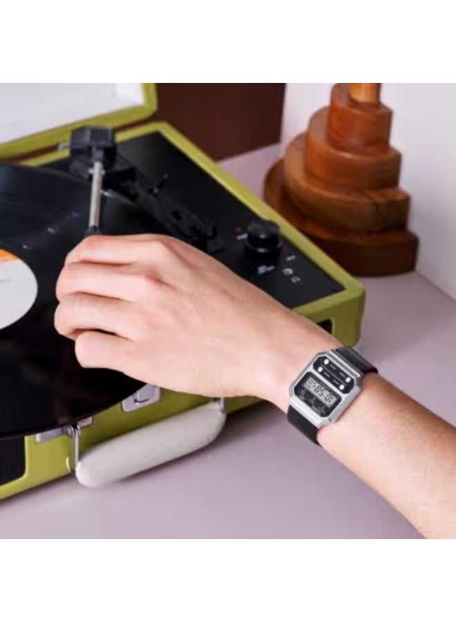 CASIO Unisex Resin Digital Watch A100WEL-1ADF - 32.7 mm - Image 2