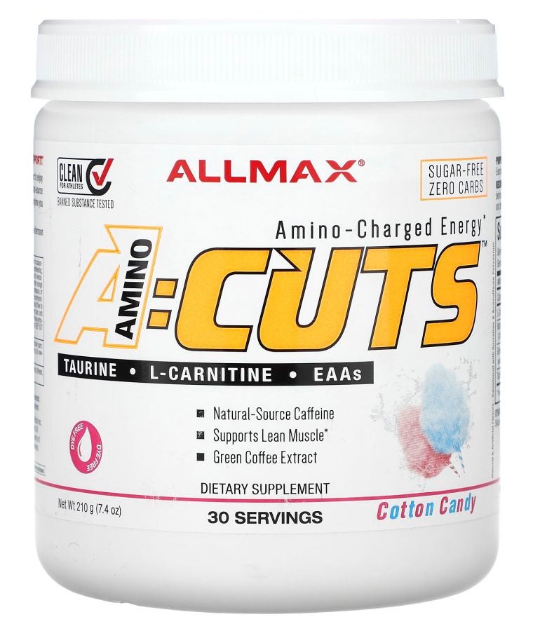 Allmax ACUTS™ Amino-Charged Energy Cotton Candy 7.4 oz (210 g)