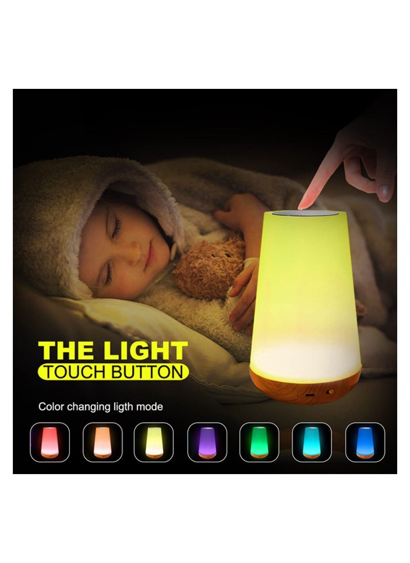 Swift LED Night Light Touch Lamp For Kids Bedroom Rechargeable Dimmable With Remote Control  - Image 2